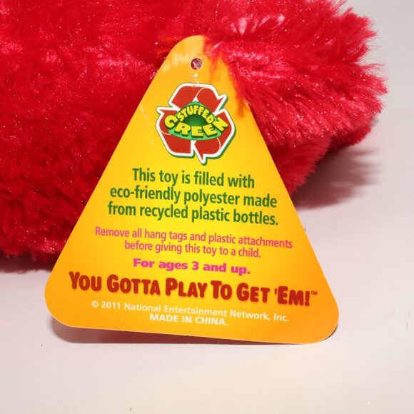 Love Birthday Plush Teddy Bear Stuffed Animal Red Pink Valentines Gift 12" NWT - Picture 5 of 6